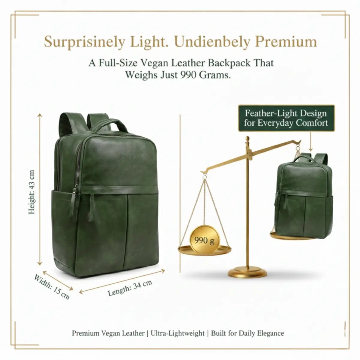 Timeless_Voyager_Women-Green-Laptop_Backpack