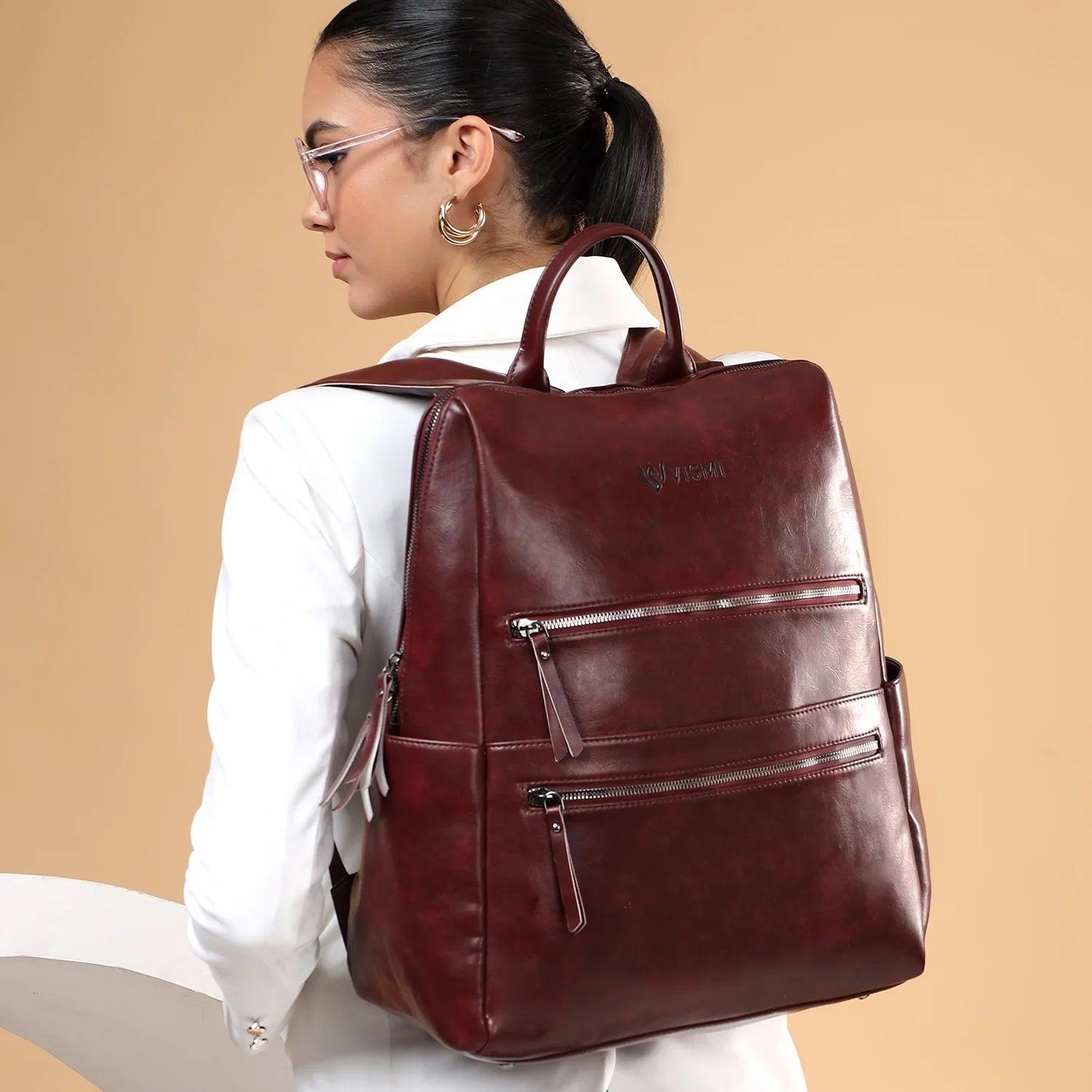 Durable-Wine-Laptop-Backpack–Timeless-ProGear-Work-College-Bag