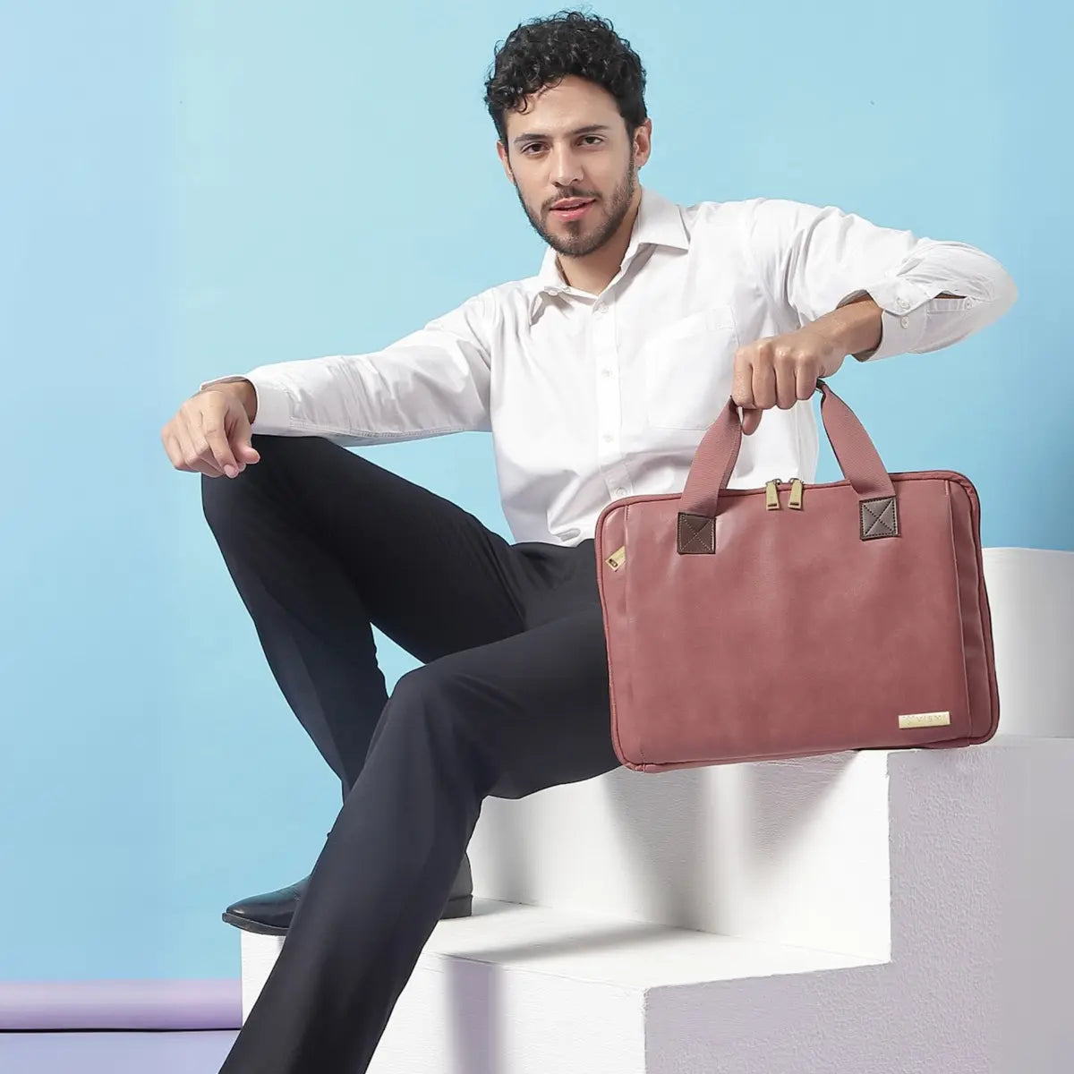 Special Rakhi Gift Combo - Laptop Bag + Satchel Handbag