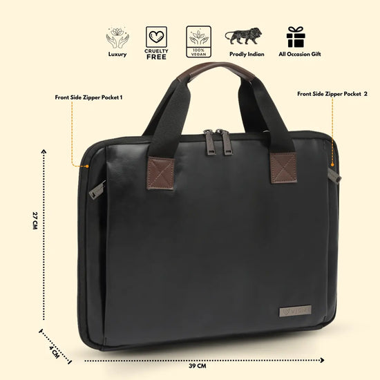 Special Rakhi Gift Combo - Laptop Bag + Tote Handbag