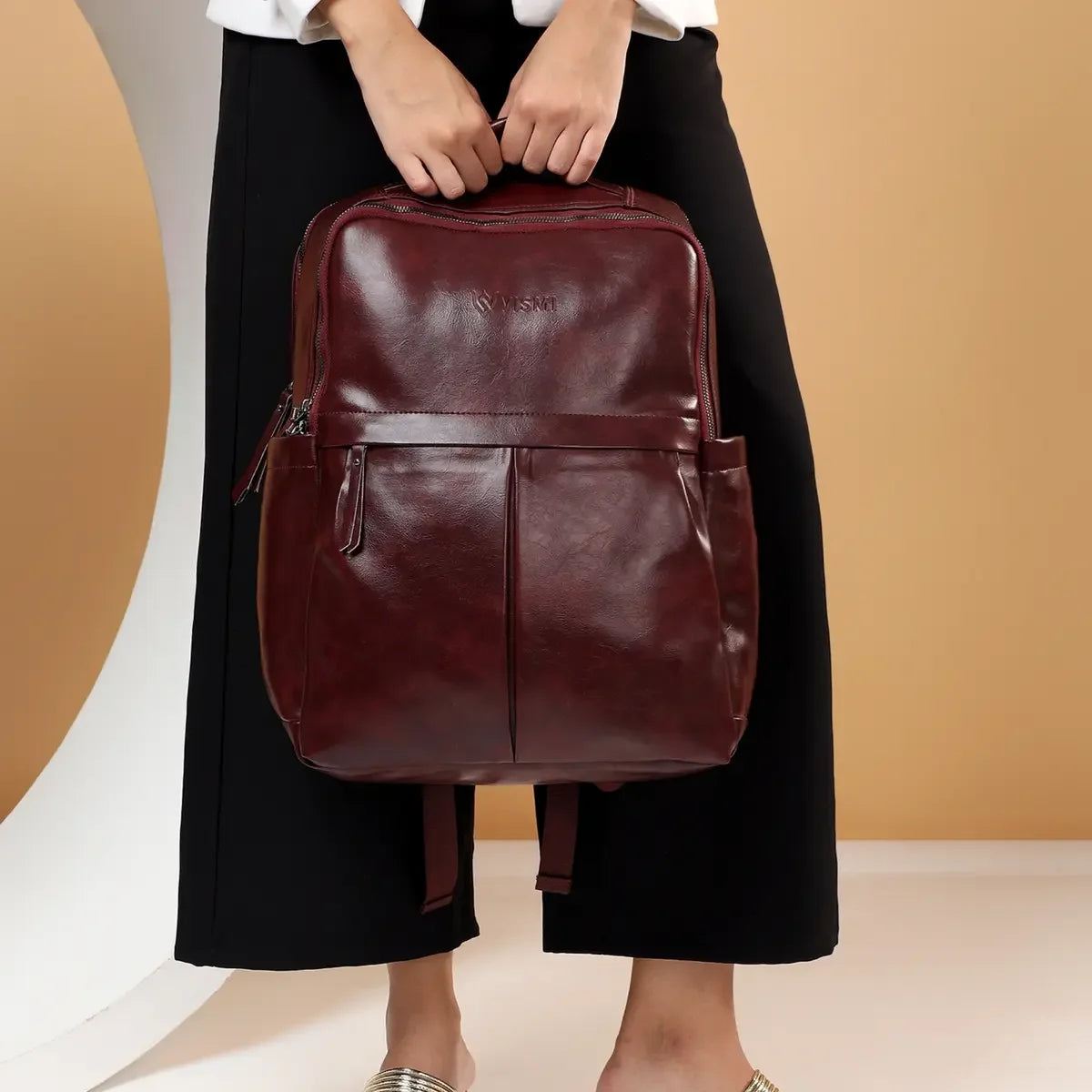 Timeless-Voyager-Wine-Backpack–Laptop-Bag-for-Work-Study-Travel