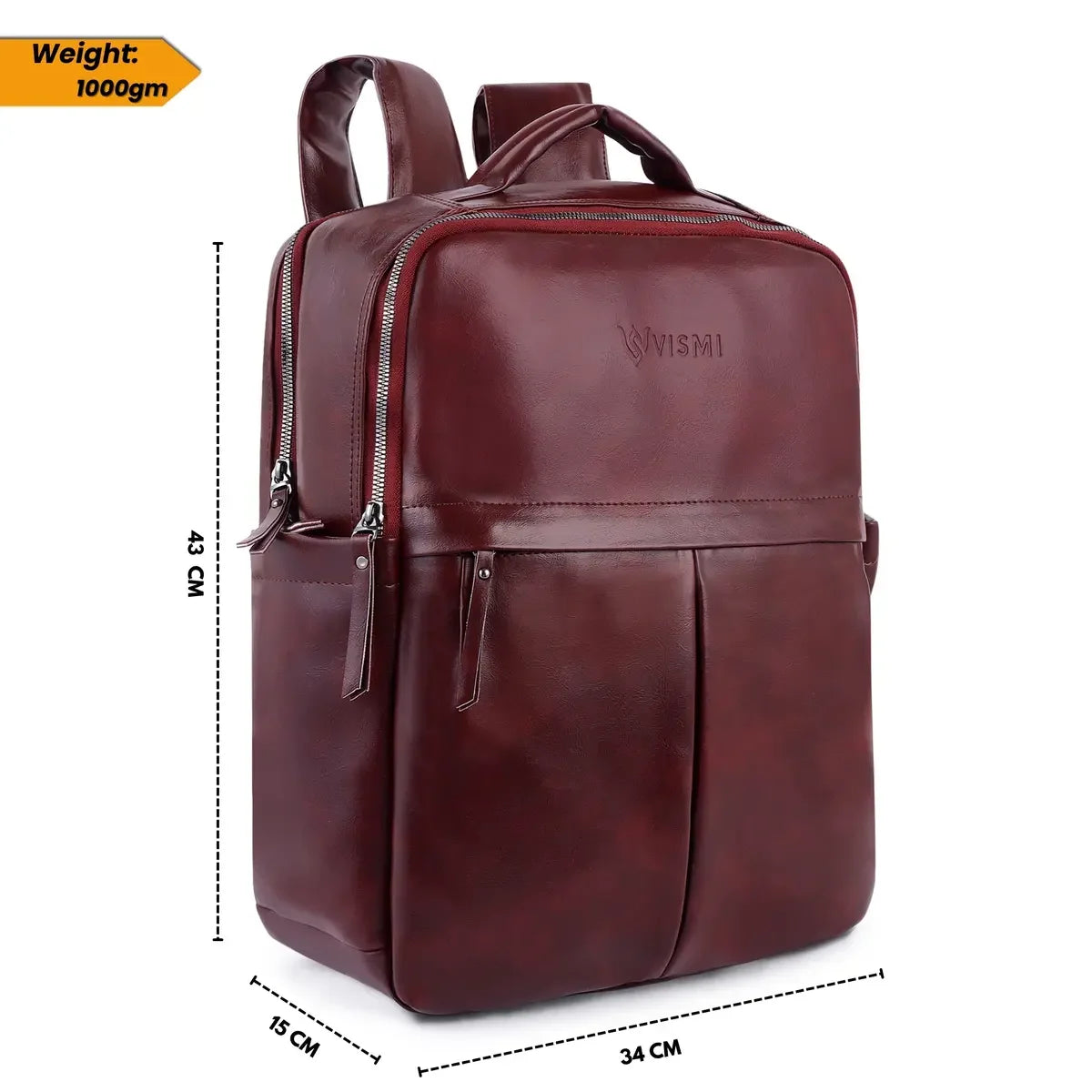 Elegant-Wine-Laptop-Backpack–Timeless-Voyager-Multi-Purpose-Bag