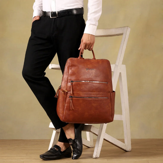 Timeless-ProGear-Tan-Backpack–Laptop-Bag-for-Study-Office-Travel