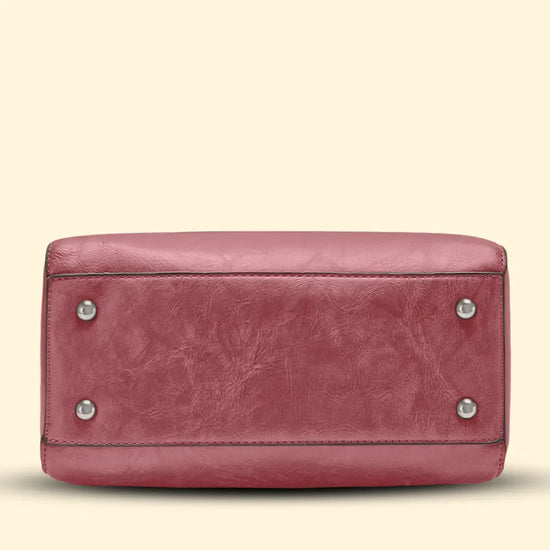 Timeless Elegance Satchel Handbag - Blush Pink