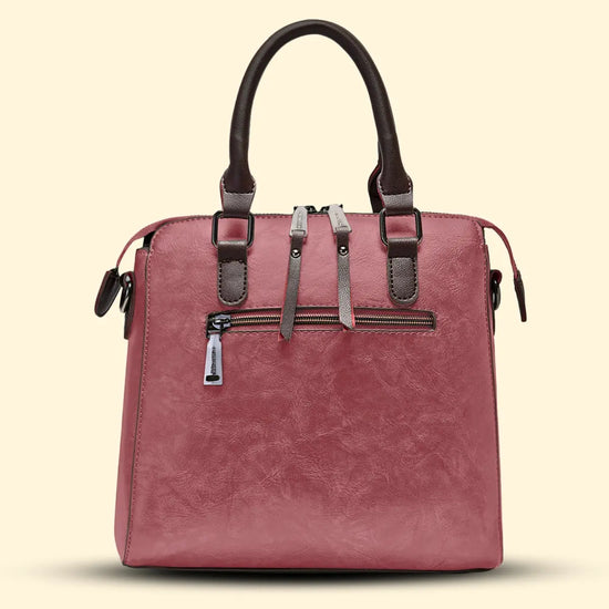 Timeless Elegance Satchel Handbag - Blush Pink