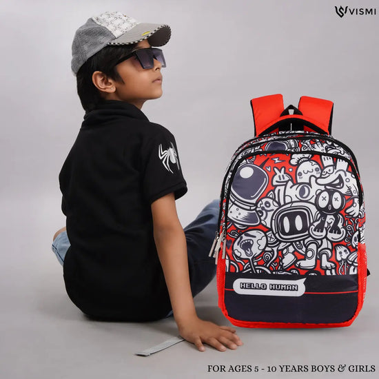 Everyday Essentials Elementary School Bag - Robot