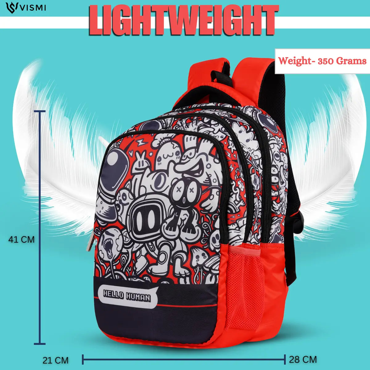 Everyday Essentials Elementary School Bag - Robot