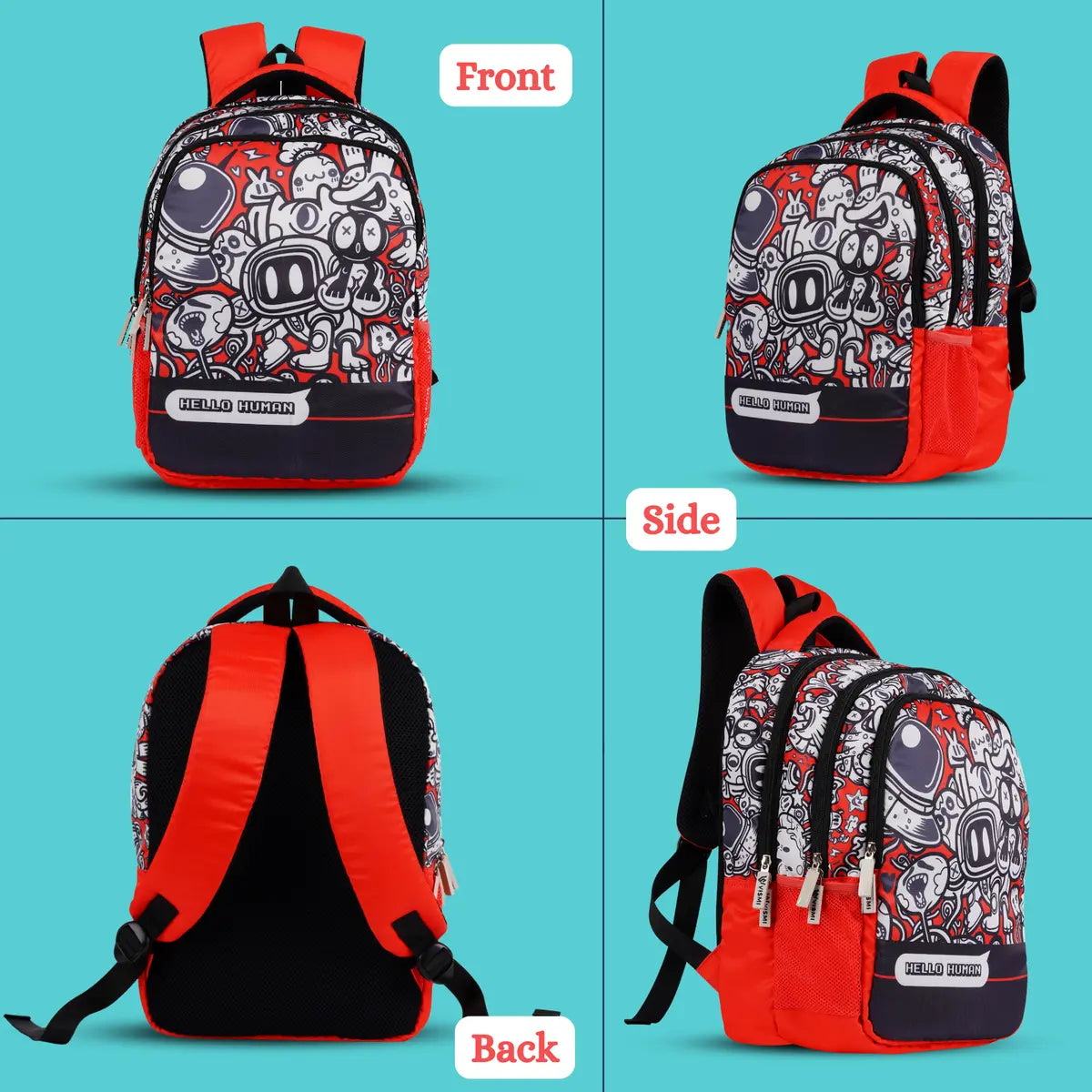 Everyday Essentials Elementary School Bag - Robot