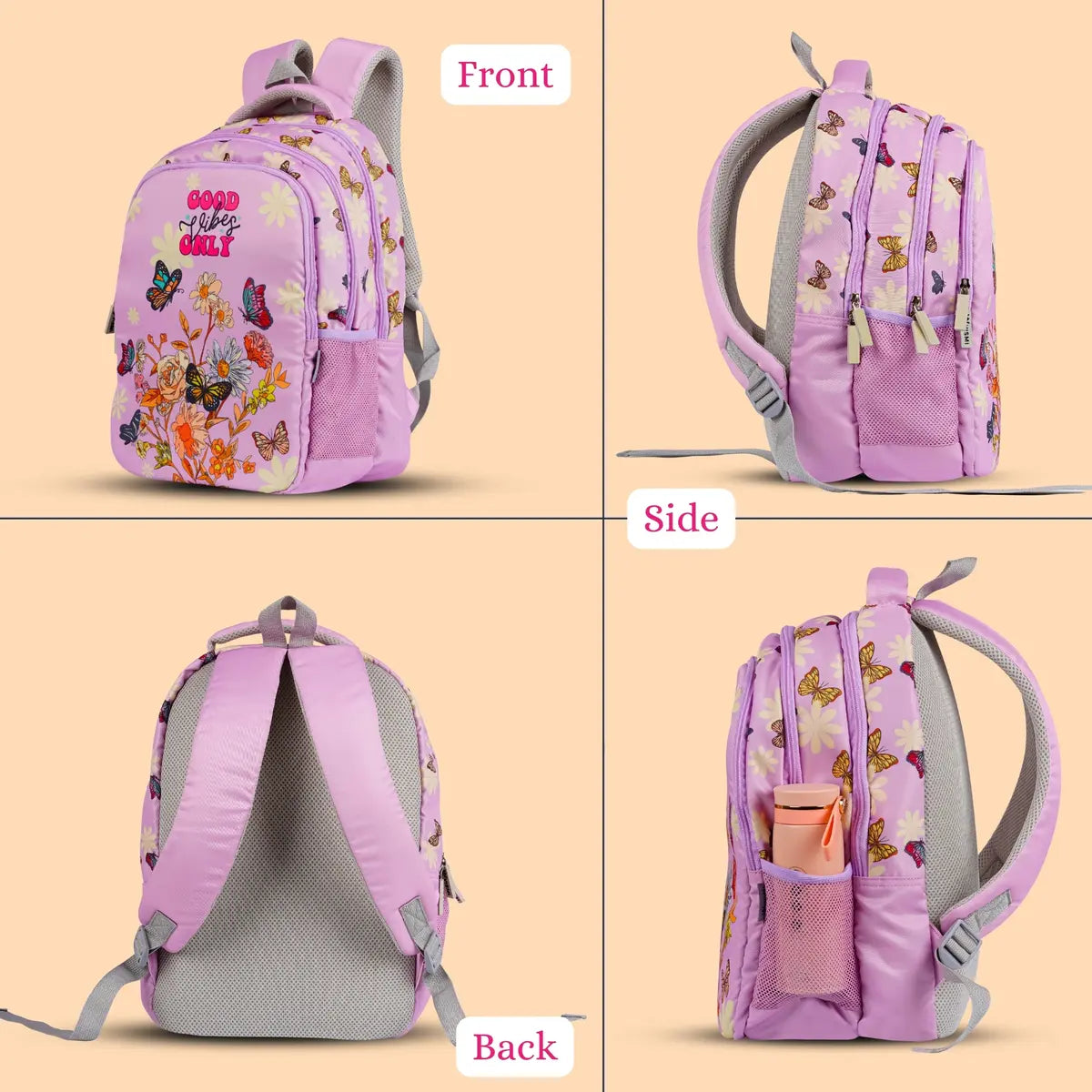 Everyday Essentials Elementary School Bag - Floral