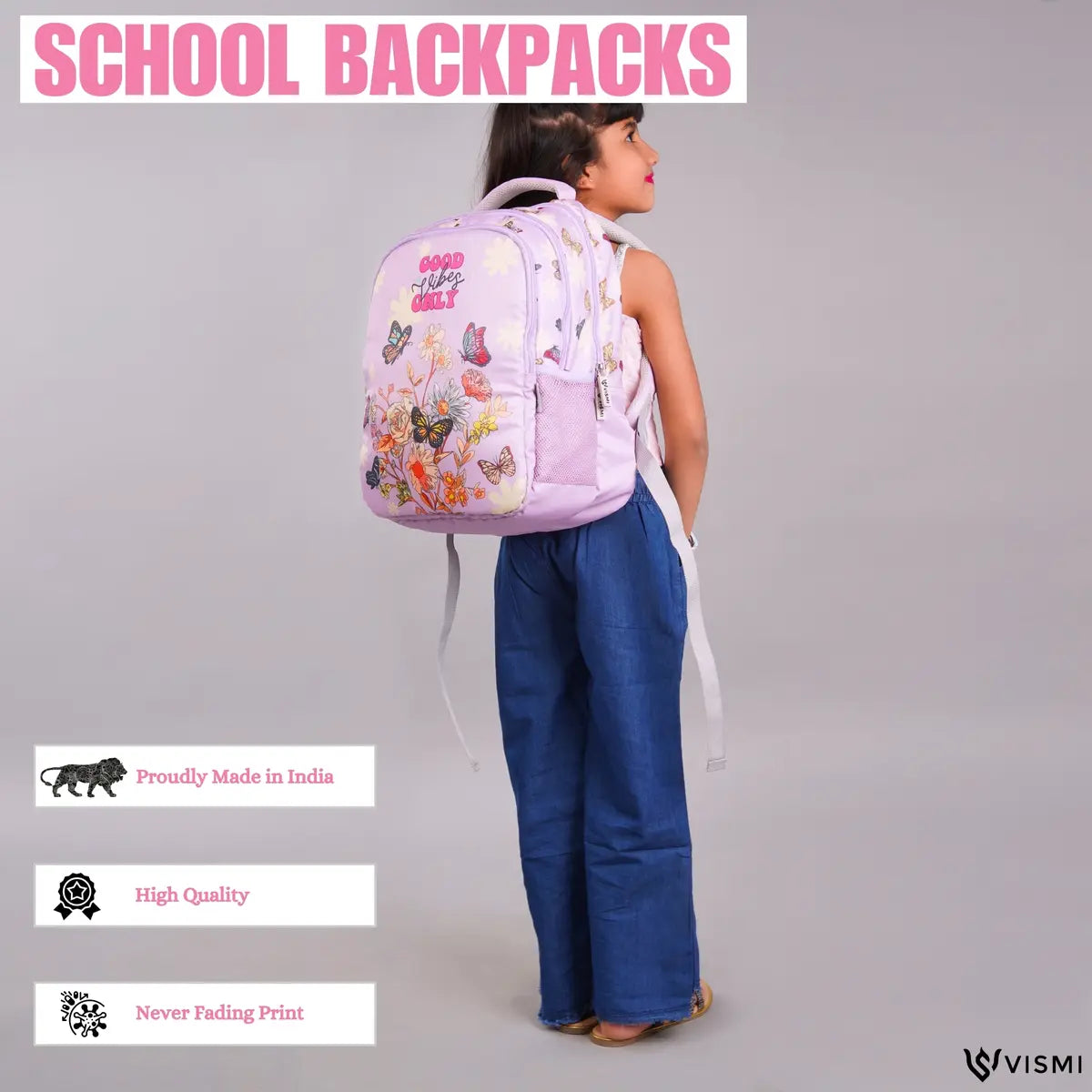 Everyday Essentials Elementary School Bag - Floral