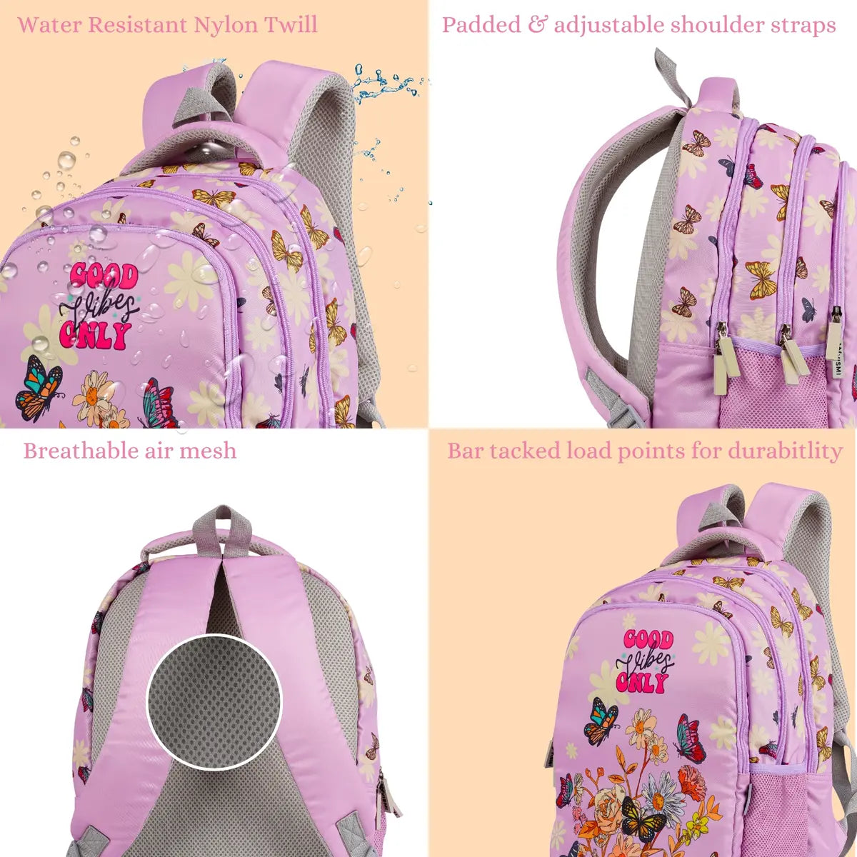 Everyday Essentials Elementary School Bag - Floral