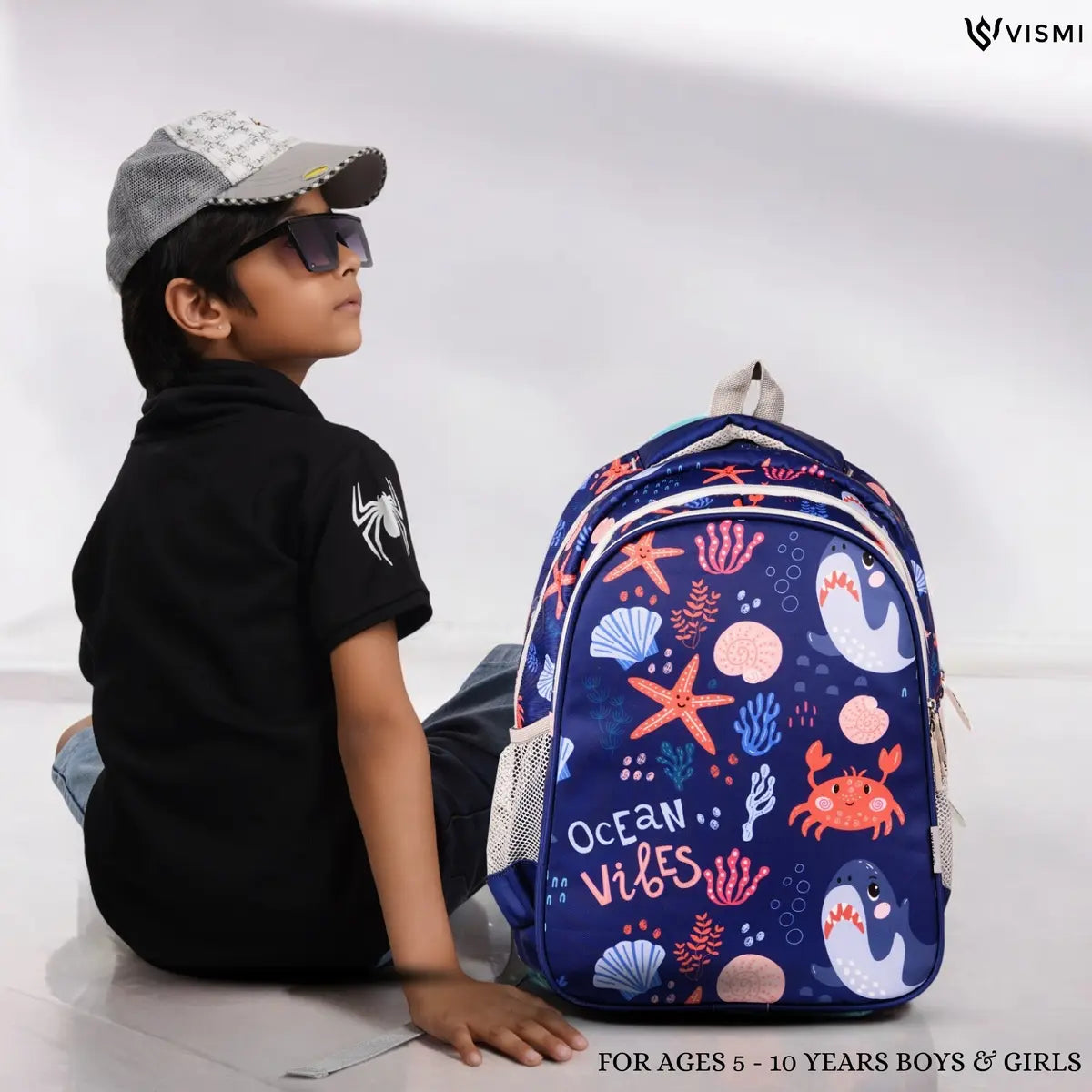 Everyday Essentials Elementary School Bag - Ocean Vibes