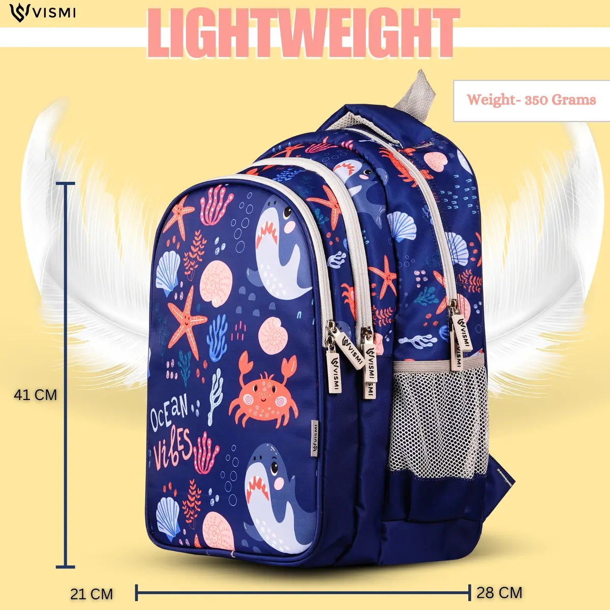 Everyday Essentials Elementary School Bag - Ocean Vibes