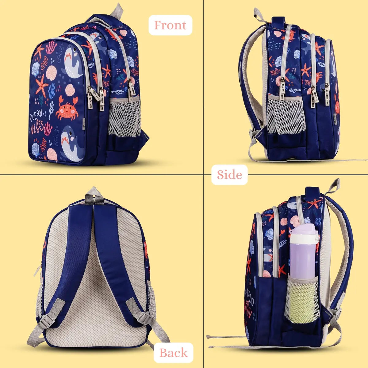 Everyday Essentials Elementary School Bag - Ocean Vibes