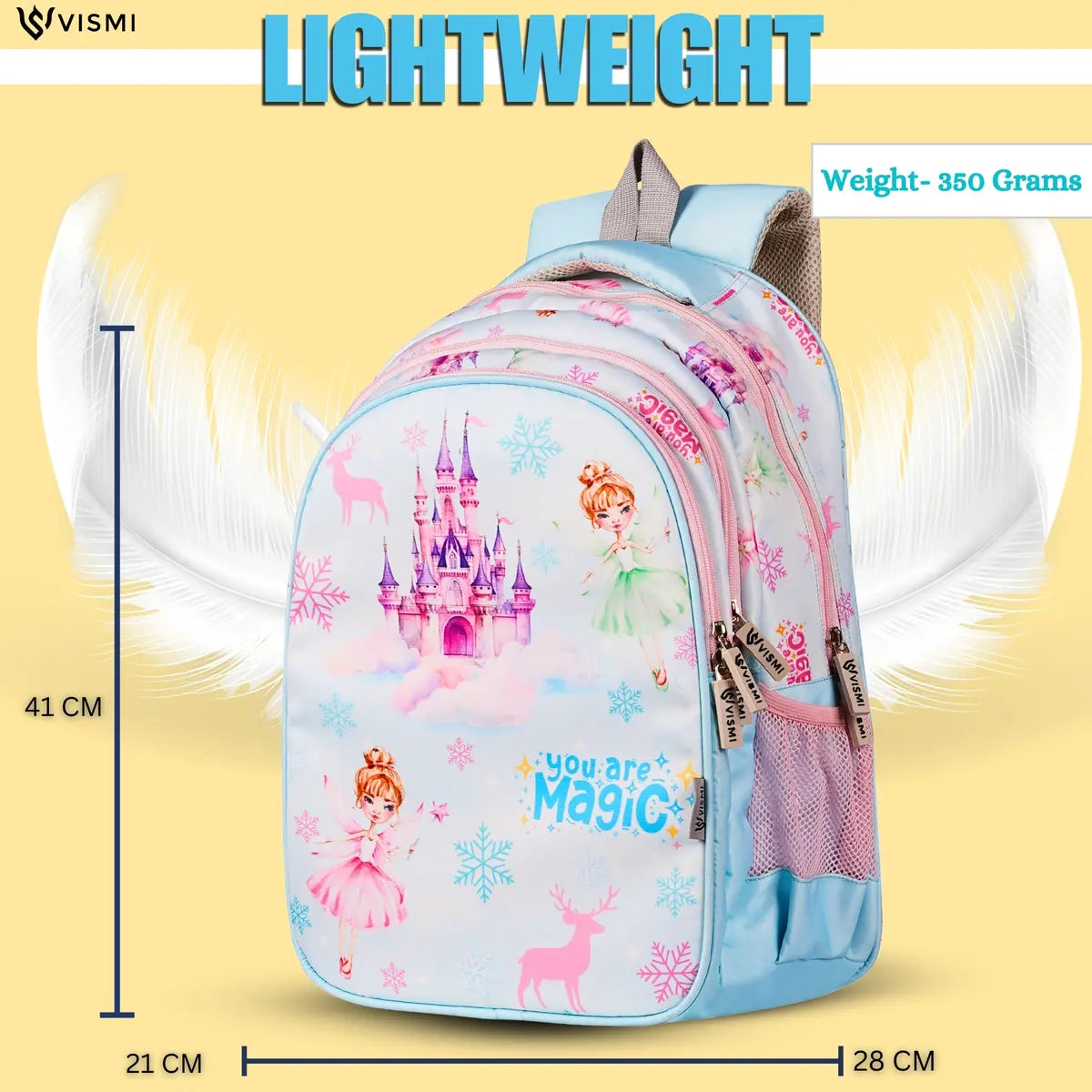 Everyday Essentials Elementary School Bag - Frozen Princess Blue