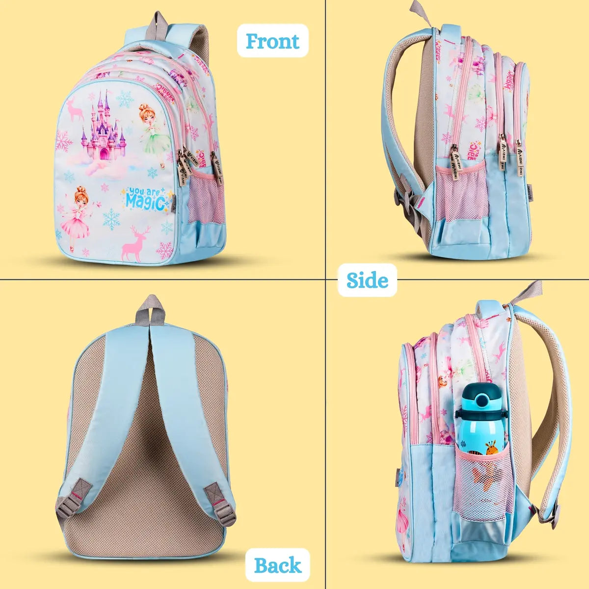 Everyday Essentials Elementary School Bag - Frozen Princess Blue