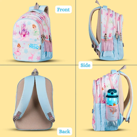 Everyday Essentials Elementary School Bag - Frozen Princess Blue