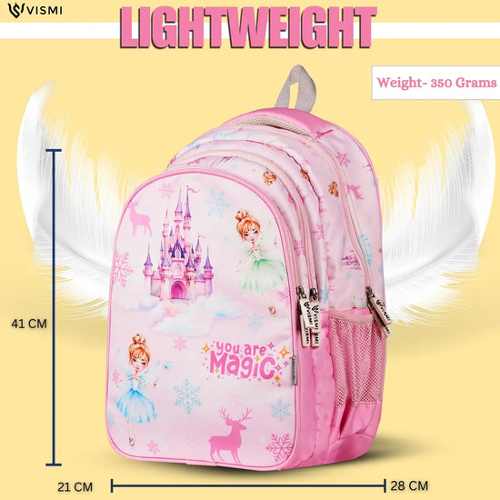Everyday Essentials Elementary School Bag - Frozen Princess Pink