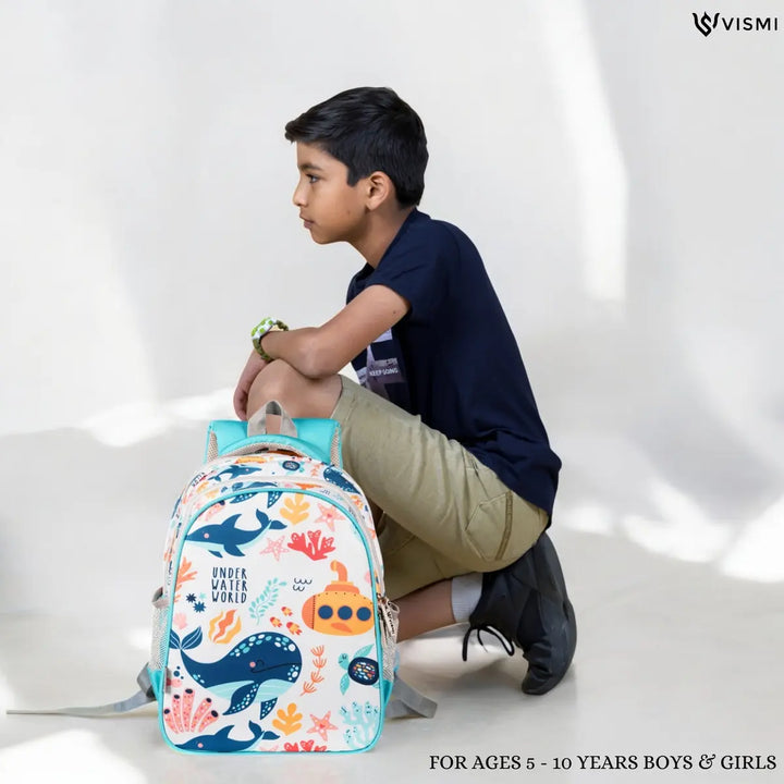 Everyday Essentials Elementary School Bag - Under Water