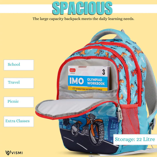 Everyday Essentials Elementary School Bag - Dinosaur