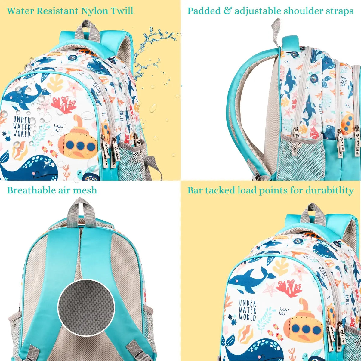 Everyday Essentials Elementary School Bag - Under Water