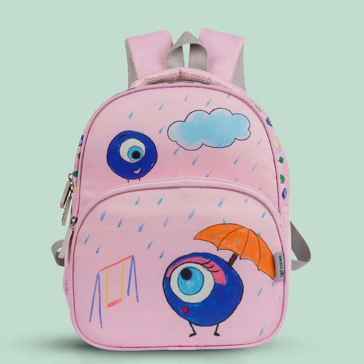 Everyday Essentials Pre School Bag - Evil Eye Pink