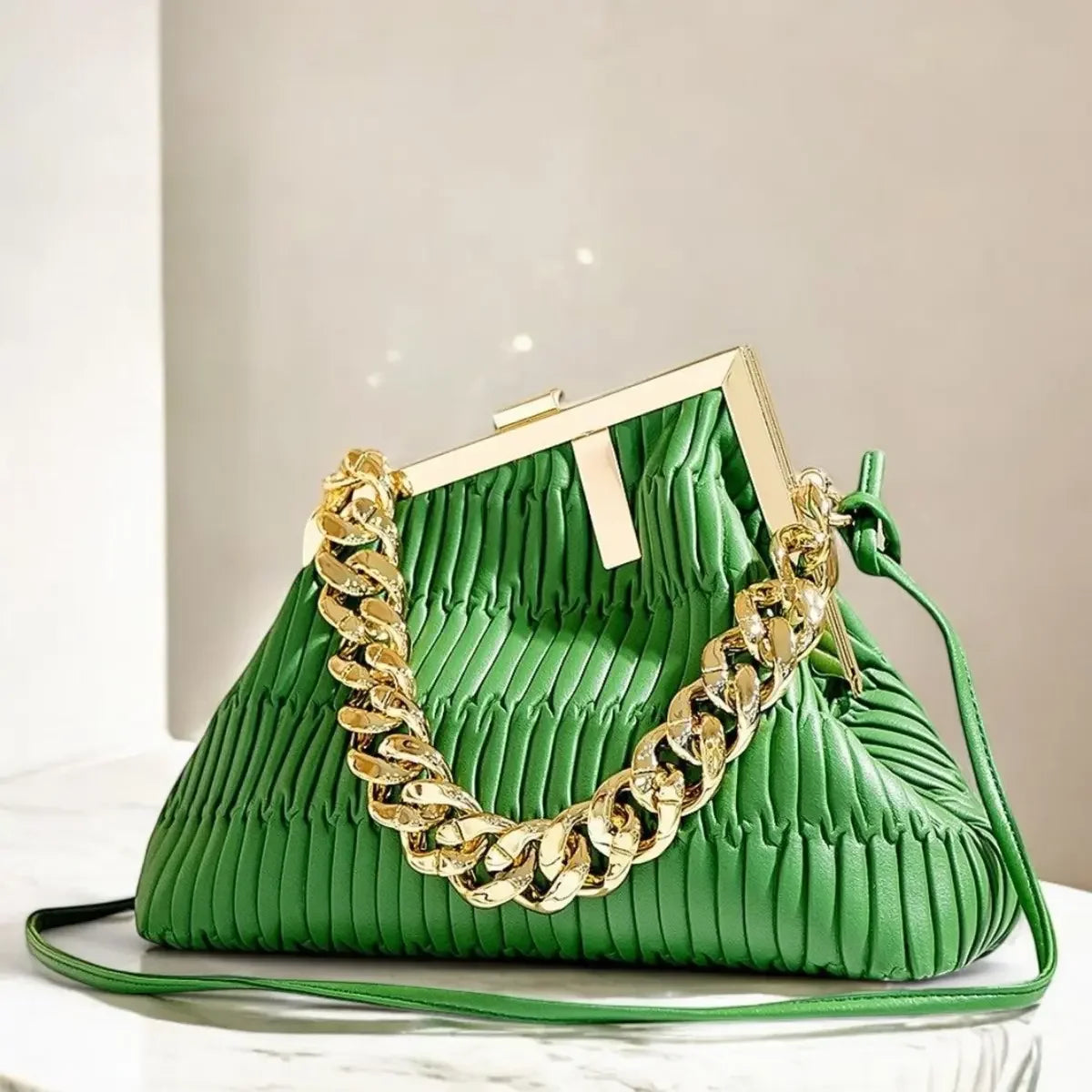 Fashionista-Hobo-Shoulder-Bag-Green