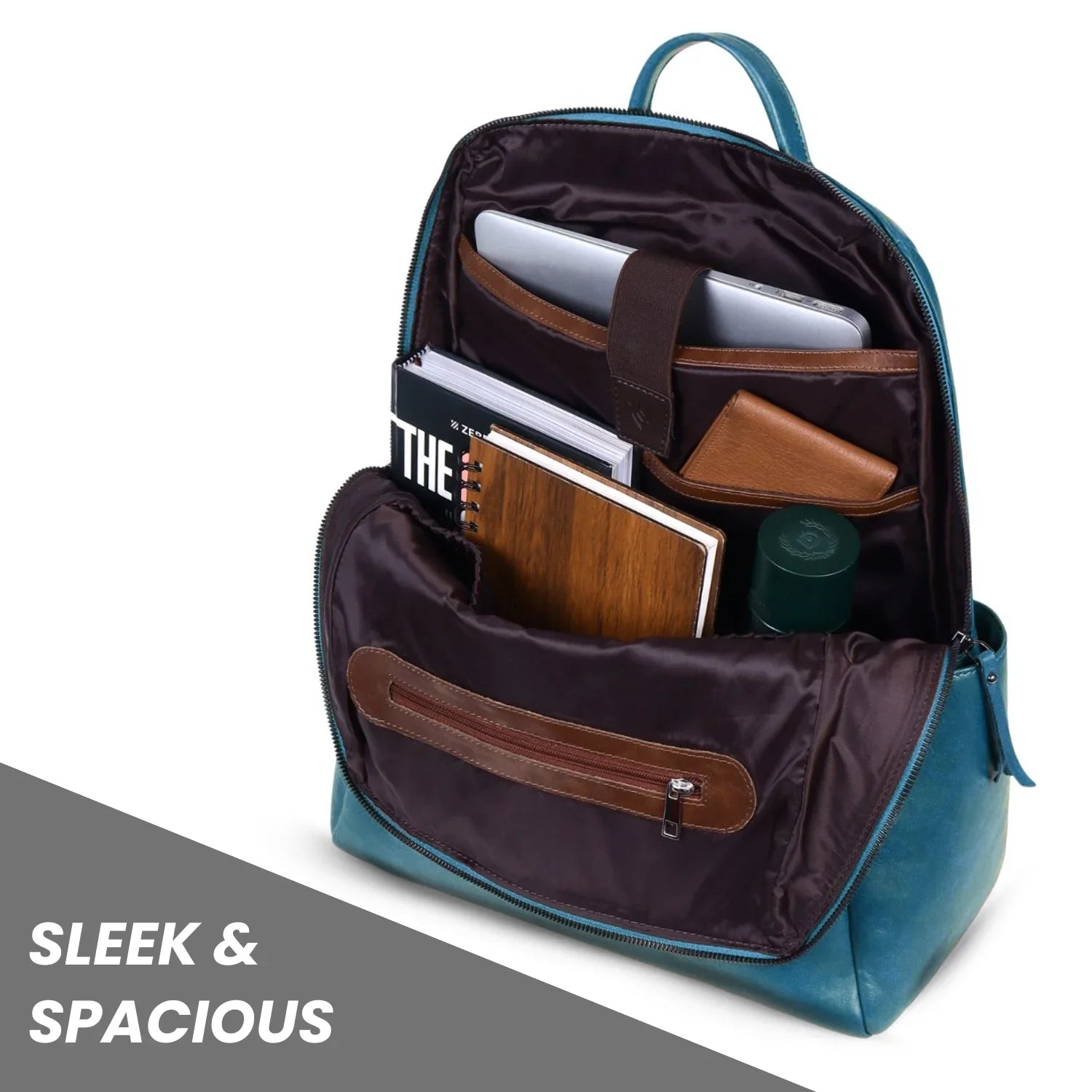 Spacious-Teal-Blue-Laptop-Backpack–Timeless-ProGear-Business-Travel-Bag