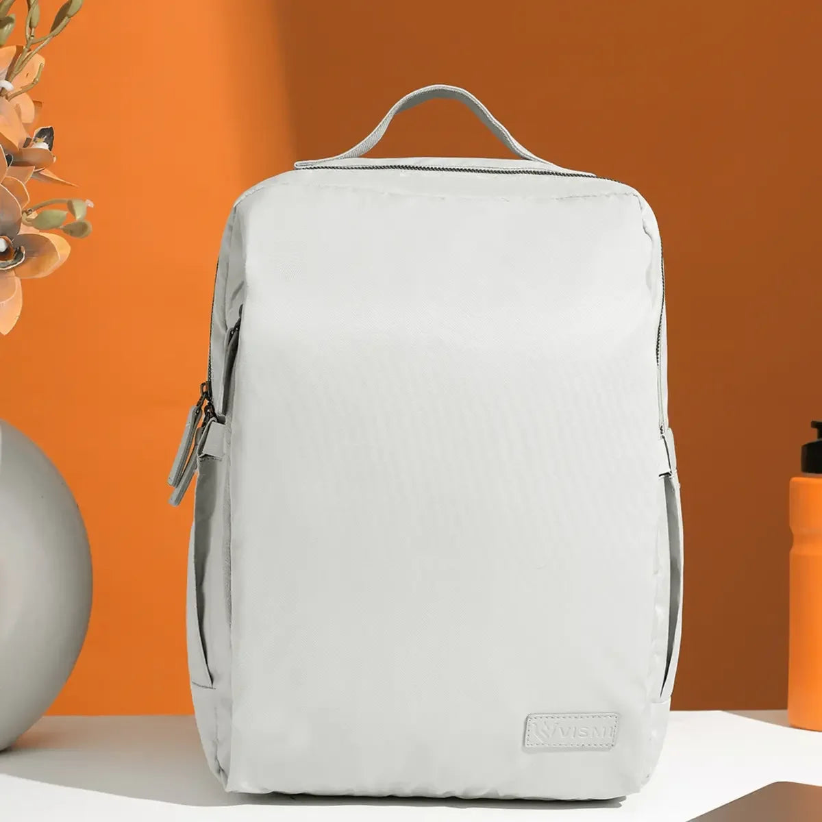 Everyday-Essentials-Grey-Travel-Laptop-Backpack–Stylish-Office-College-Bag