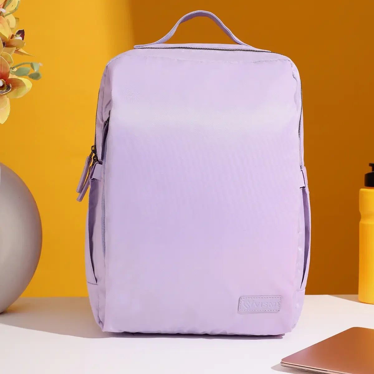 Everyday-Essentials-Lavender-Travel-Laptop-Backpack–Stylish-Office-College-Bag