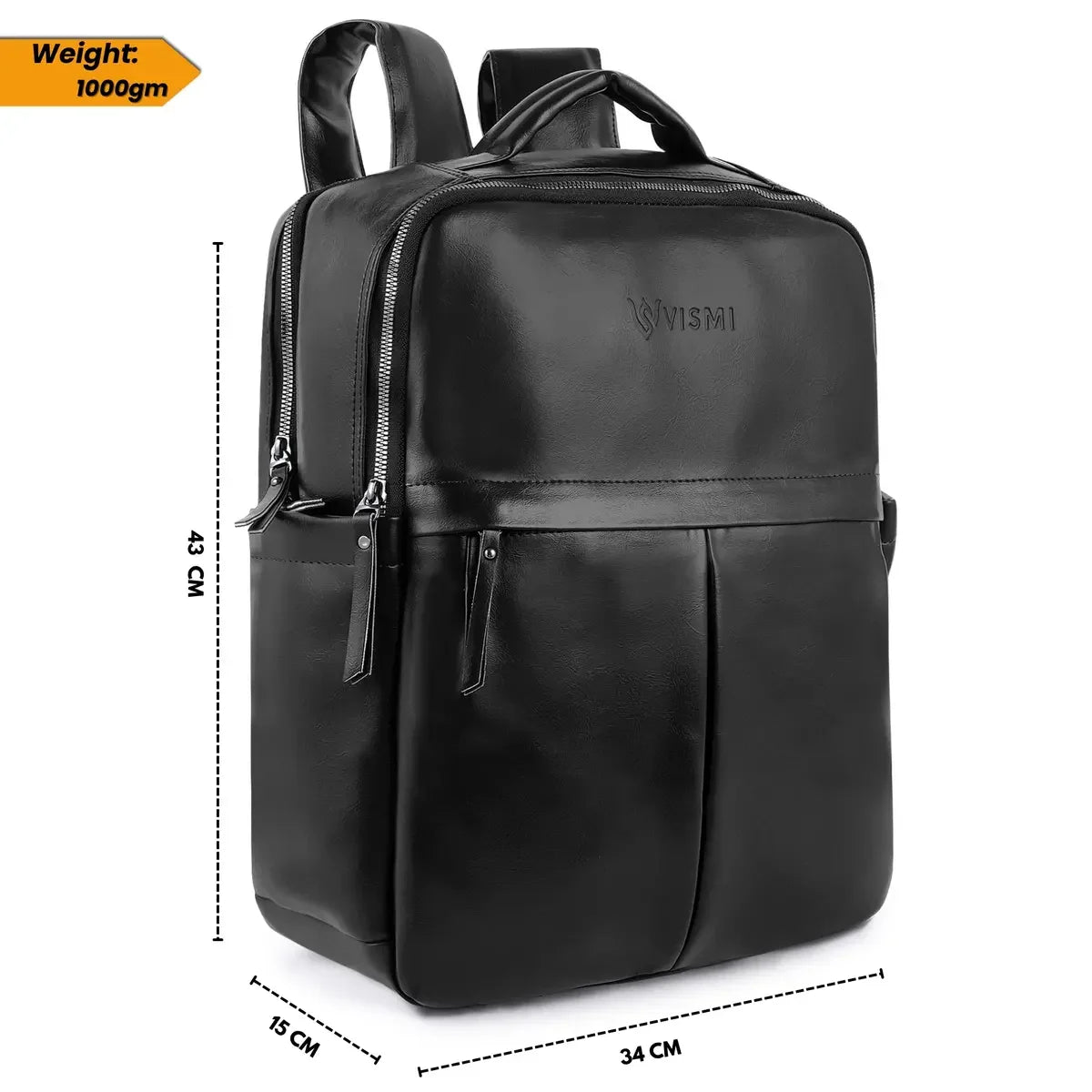 Stylish-Black-Laptop-Backpack–Timeless-Voyager-Multi-Purpose-Office-Bag