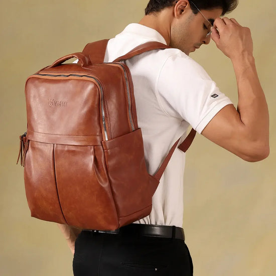 Durable-Tan-Laptop-Backpack–Timeless-Voyager-Office-College-Bag-for-Daily-Use