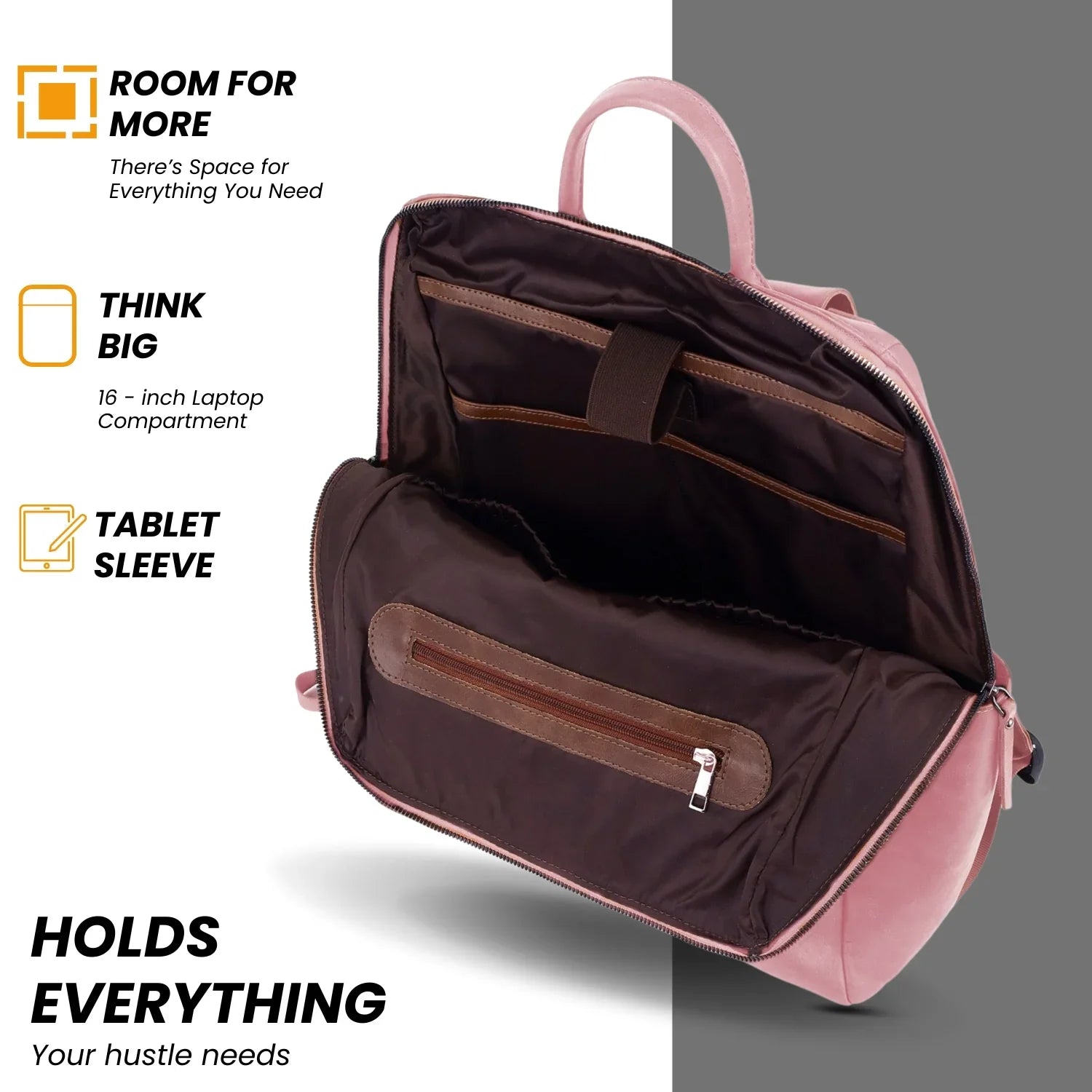 Classic-Blush-Pink-Laptop-Backpack–Timeless-ProGear-Professional-Work-Bag