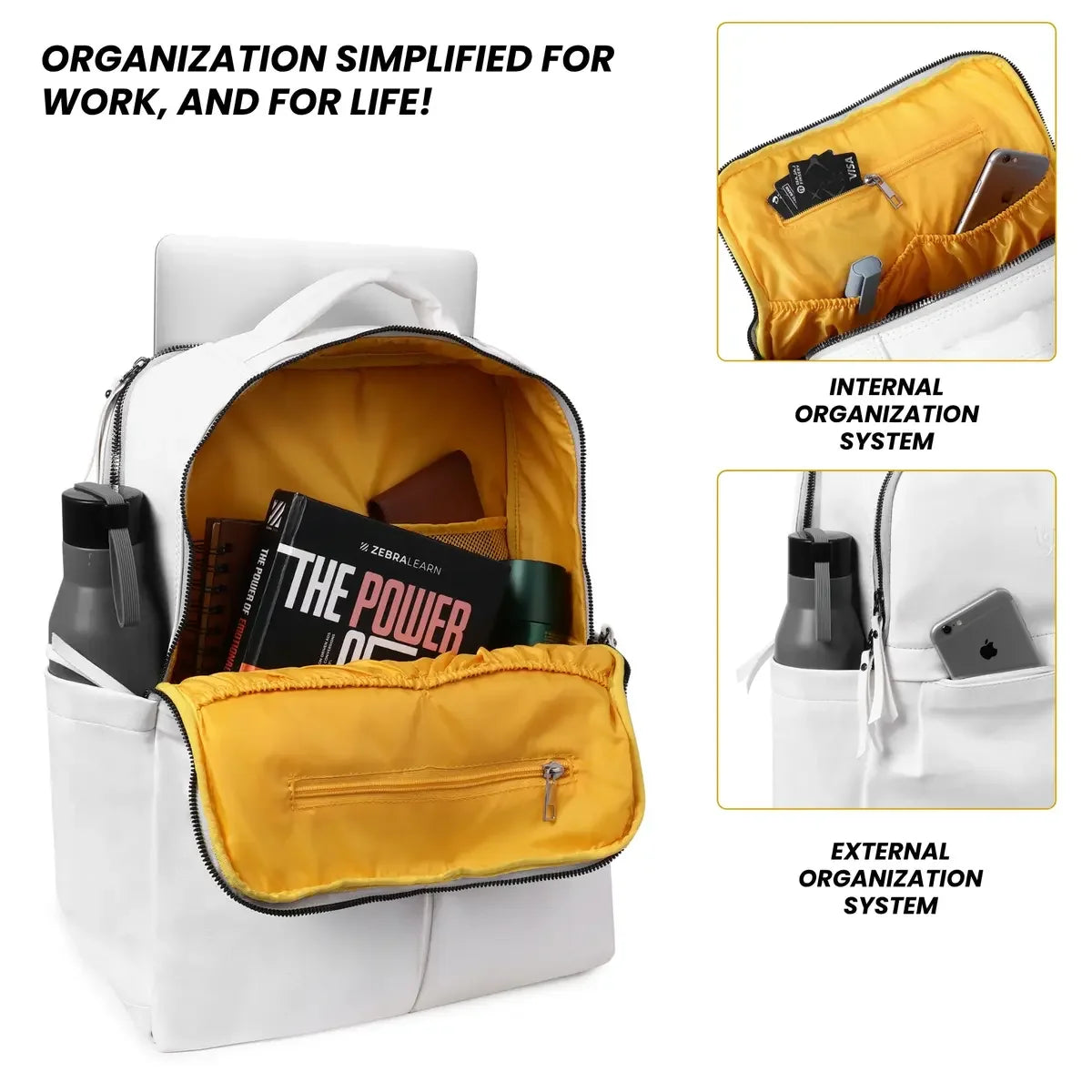 Timeless-Voyager-White-Backpack–Laptop-Bag-for-Study-Office-Travel