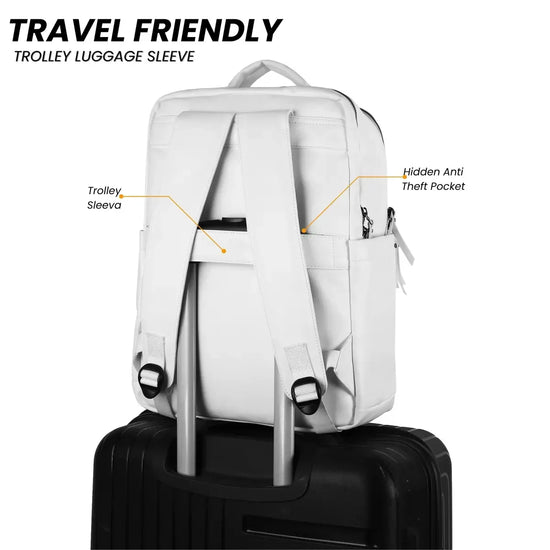 Elegant-White-Laptop-Backpack–Timeless-Voyager-Multi-Purpose-Bag