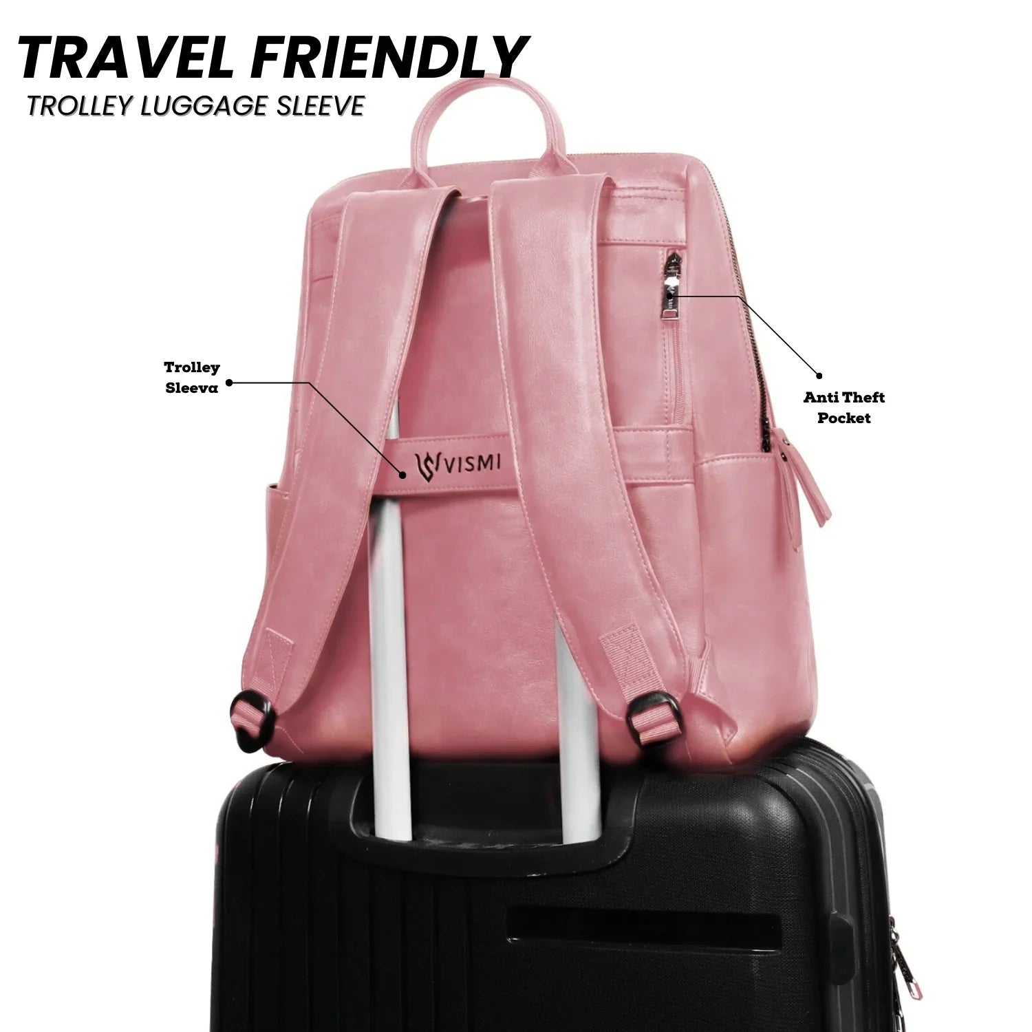 Trendy-Blush-Pink-Laptop-Backpack–Timeless-ProGear-Office-School-Bag