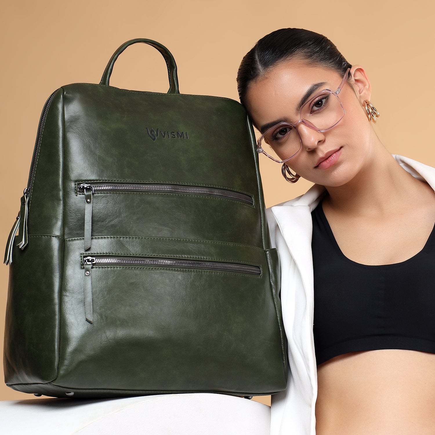 Timeless-ProGear-Olive-Green-Backpack–Laptop-Bag-for-Study-Office-Travel