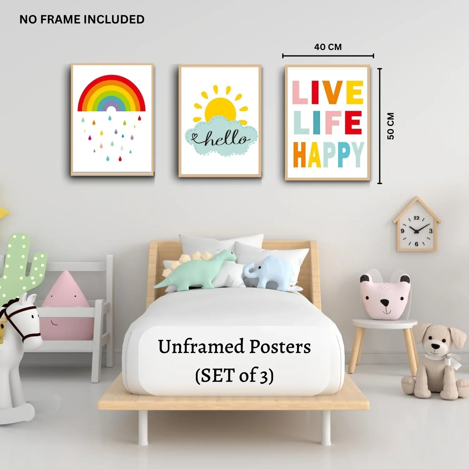 Modern-Canvas-Poster-Set–Live-Life-Happy-Giclee-Art-3pcs