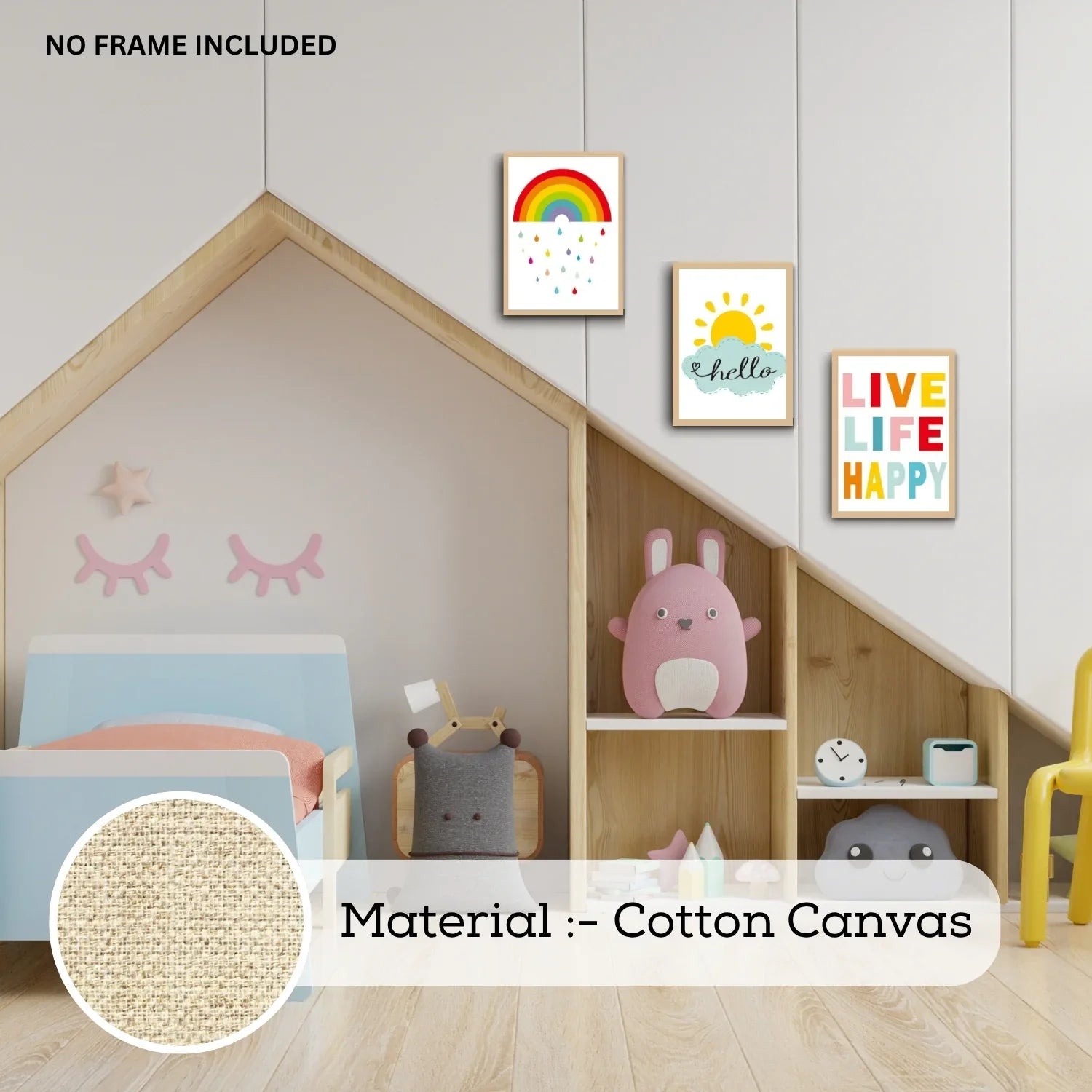 Live-Life-Happy-Quote-Canvas-Poster-Set-3pcs–Living-Room-Decor