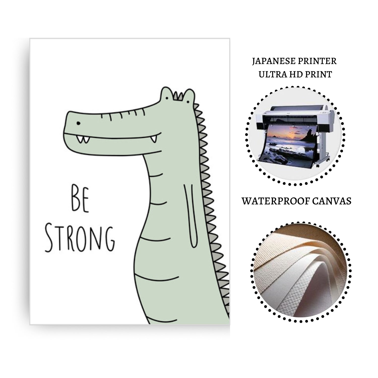 Motivational-Kids-Wall-Art–Be-Brave-Be-Happy-Jungle-Prints-Set