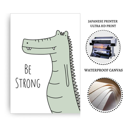 Motivational-Kids-Wall-Art–Be-Brave-Be-Happy-Jungle-Prints-Set