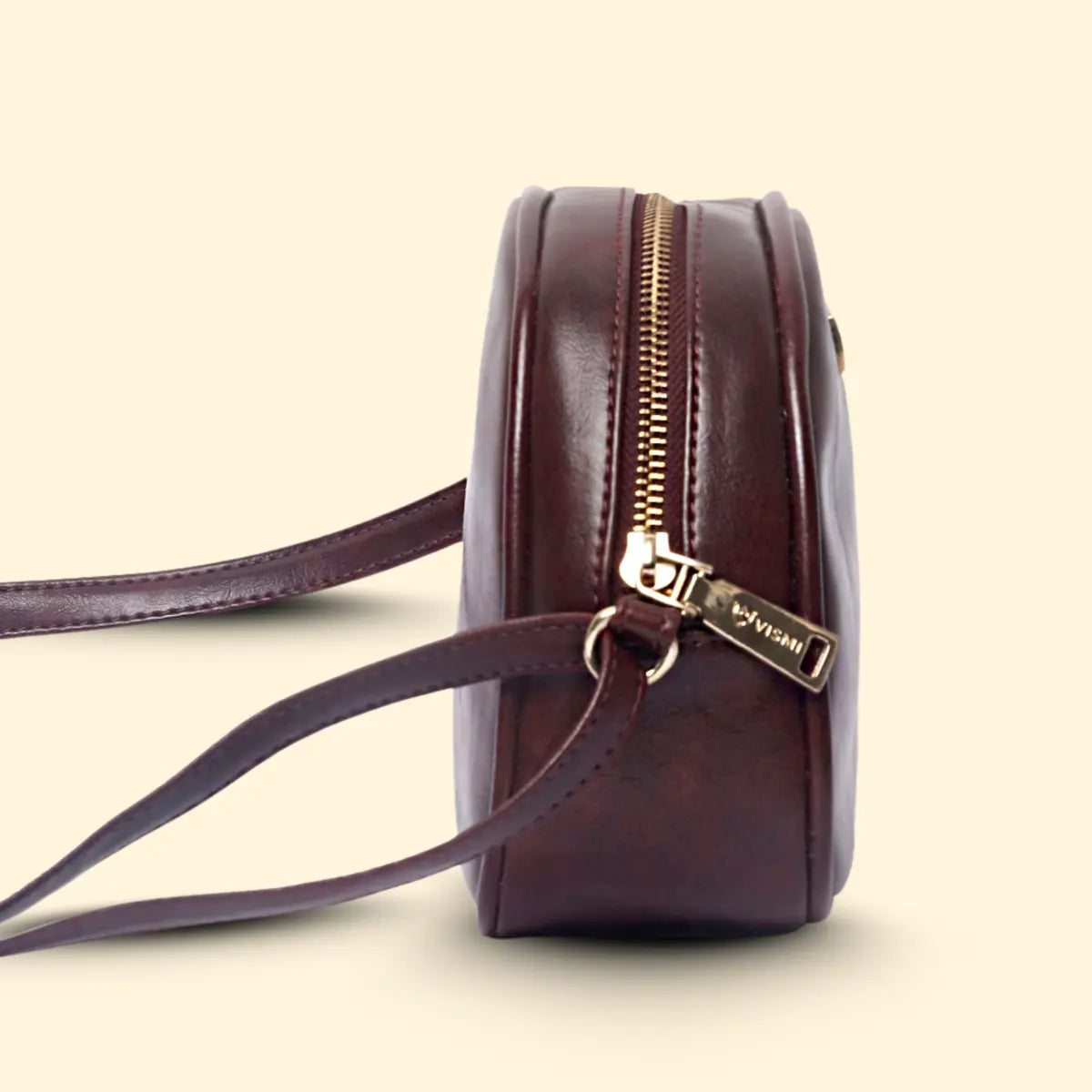 Timeless Chic Women's Sling Bag - Wine