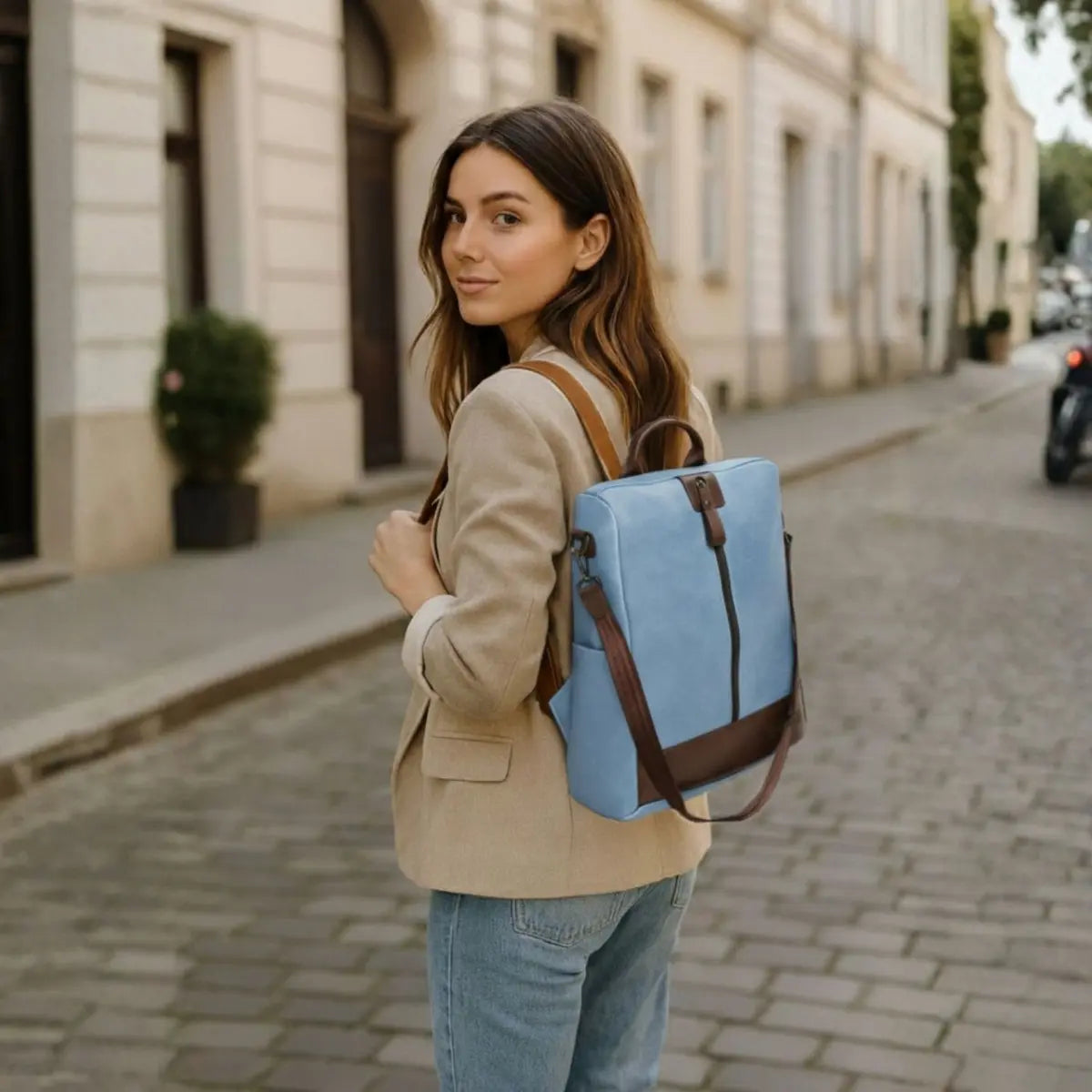 Timeless-Aura-Laptop-Backpack-Women-Sky-Blue