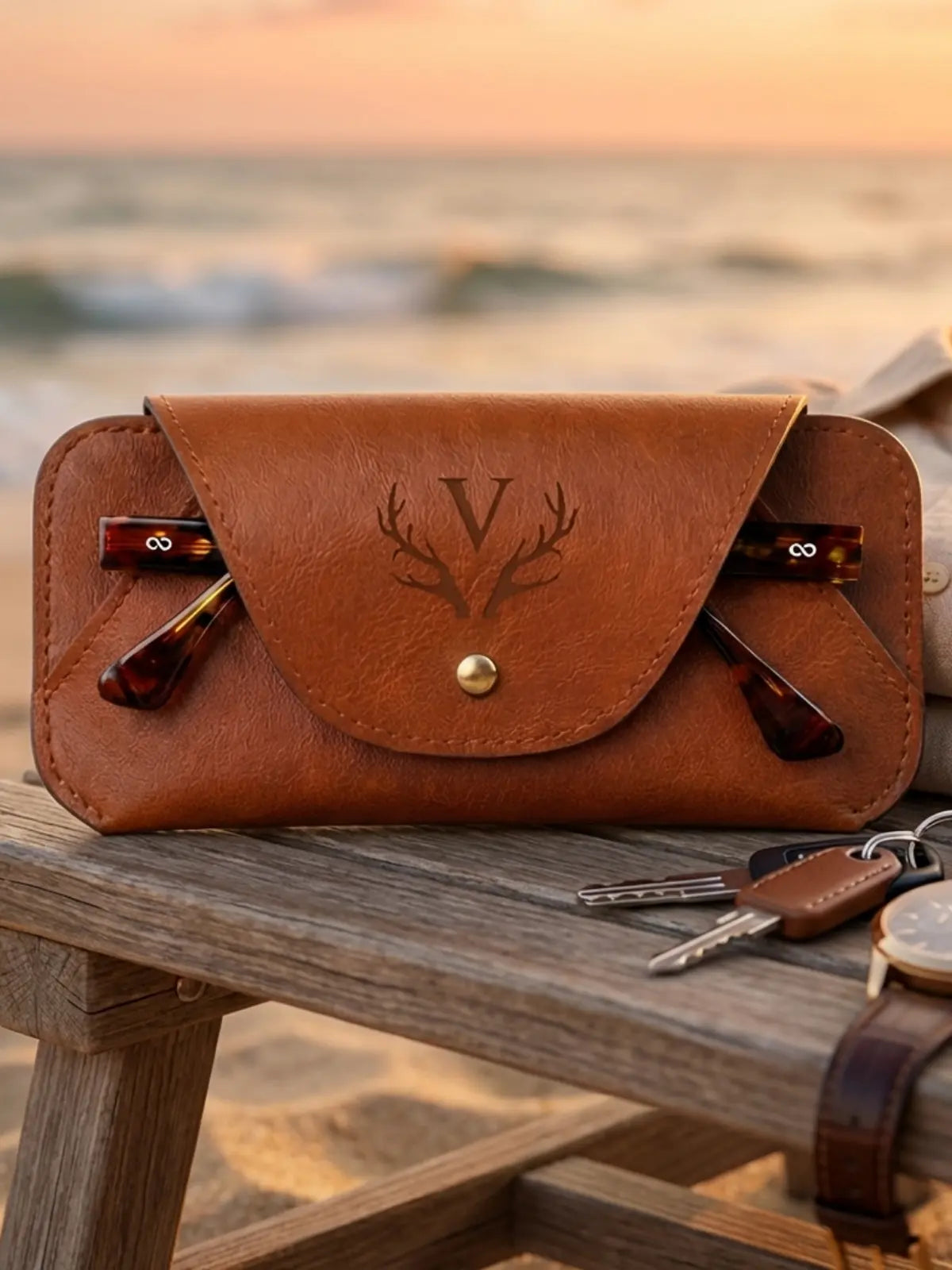 Formé Glint Shade Case - Tan