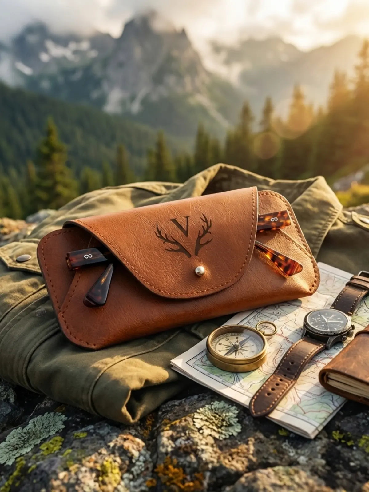Formé Glint Shade Case - Tan