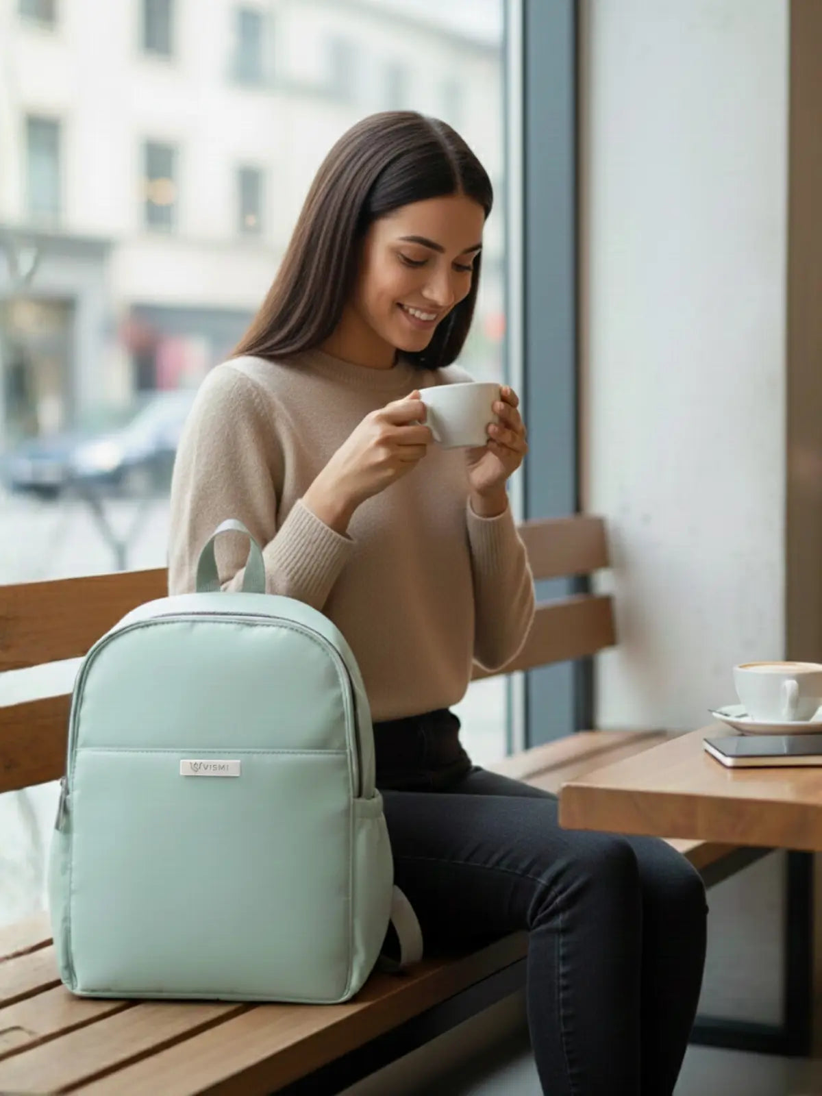 Everyday Essentials Women Backpack - Turquoise