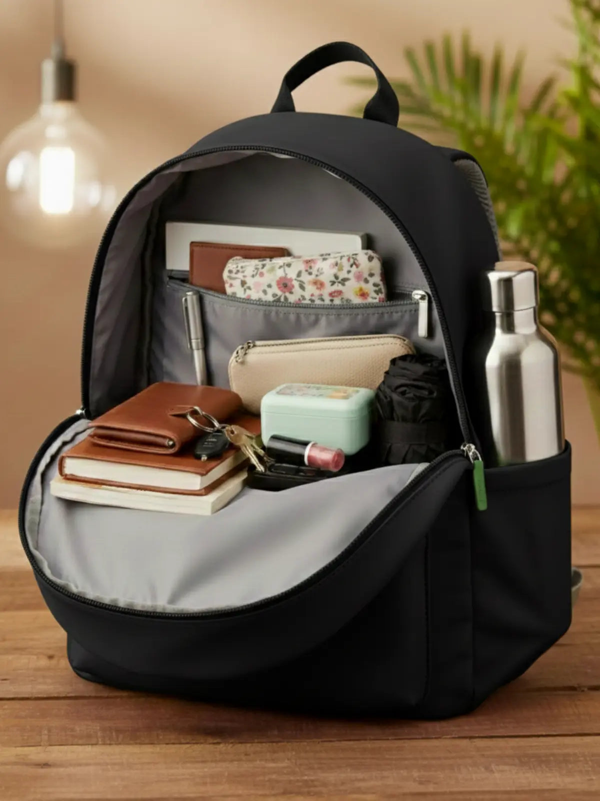 Everyday Essentials Women Backpack - Black