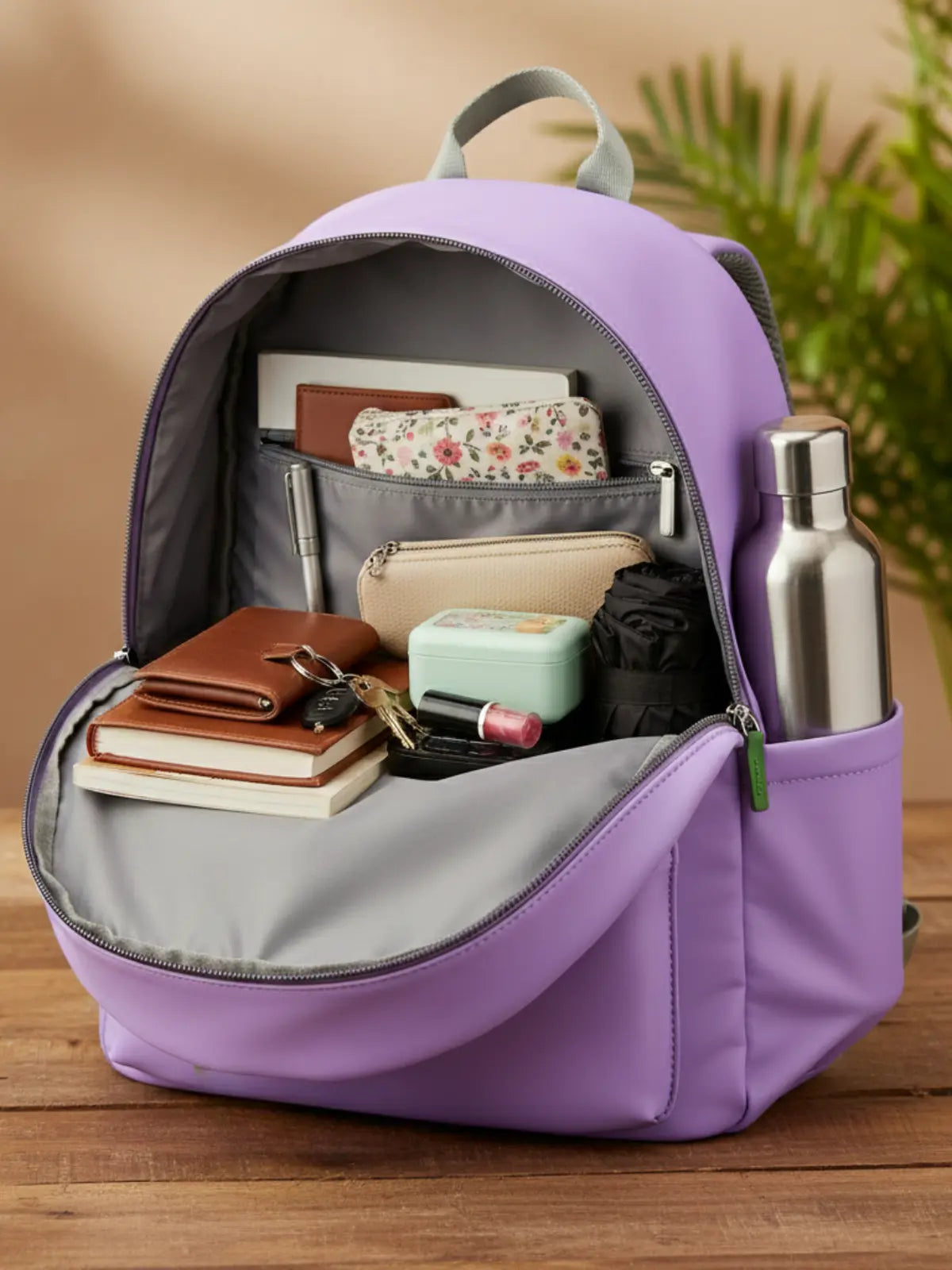 Everyday Essentials Women Backpack - Lavender