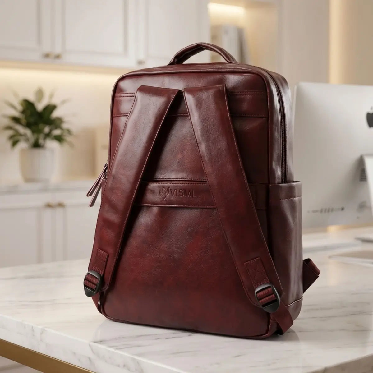 Timeless Voyager Laptop Backpack - Wine