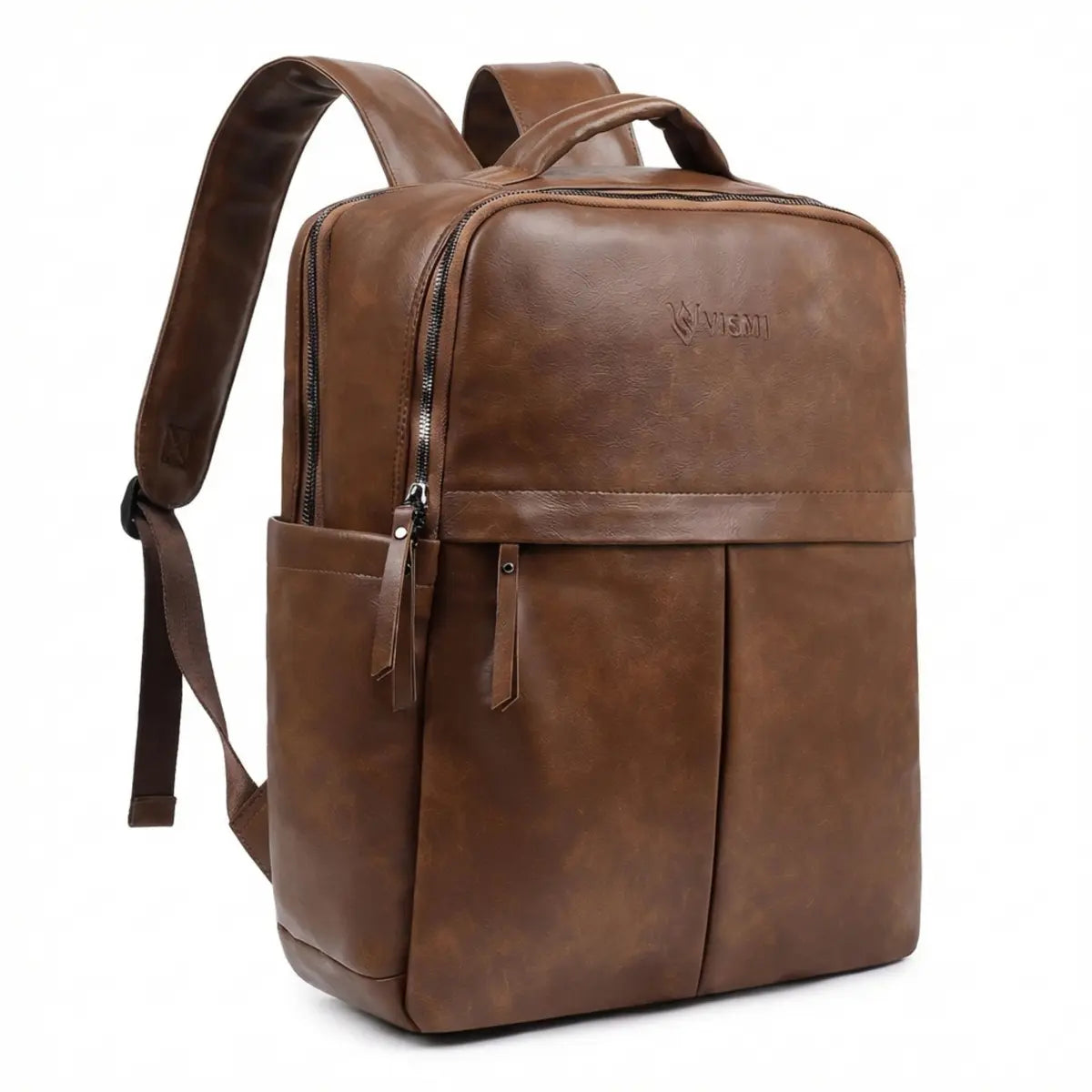 Timeless Voyager Laptop Backpack - Coffee Brown